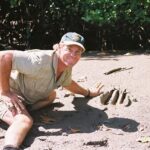 Robert Clarence Irwin Instagram - Since the early days when Dad was catching wild crocs - finding the signs of where they’ve been is the most important skill. My dad was the greatest in the world when it came to tracking these elusive creatures. Proud to continue his legacy.