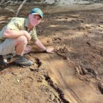 Robert Clarence Irwin Instagram - Since the early days when Dad was catching wild crocs - finding the signs of where they’ve been is the most important skill. My dad was the greatest in the world when it came to tracking these elusive creatures. Proud to continue his legacy.