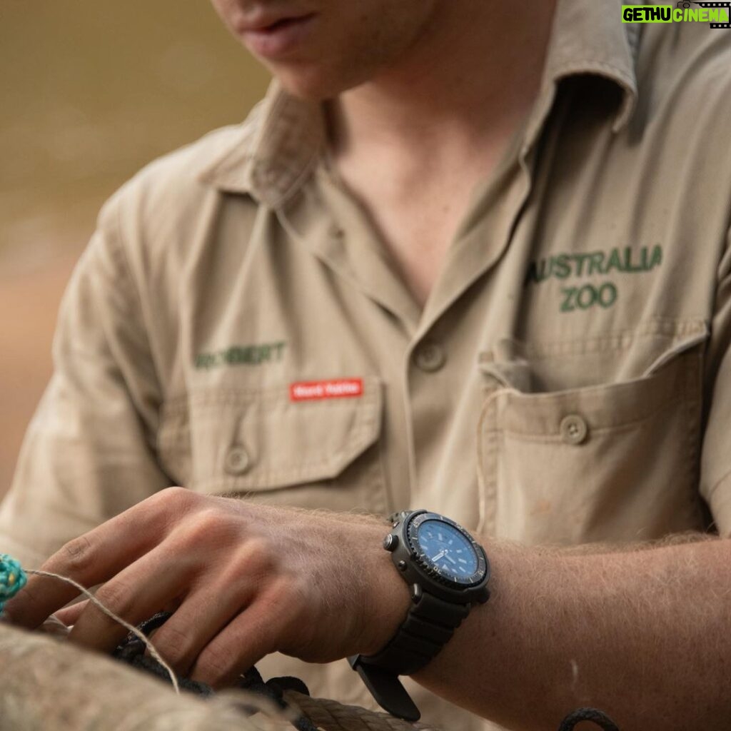 Robert Clarence Irwin Instagram - We’ve been hard at work building croc traps for our big croc research expedition to the remote Steve Irwin Wildlife Reserve. We utilise the exact same techniques my dad came up with to catch, research, and ultimately conserve crocodiles!
