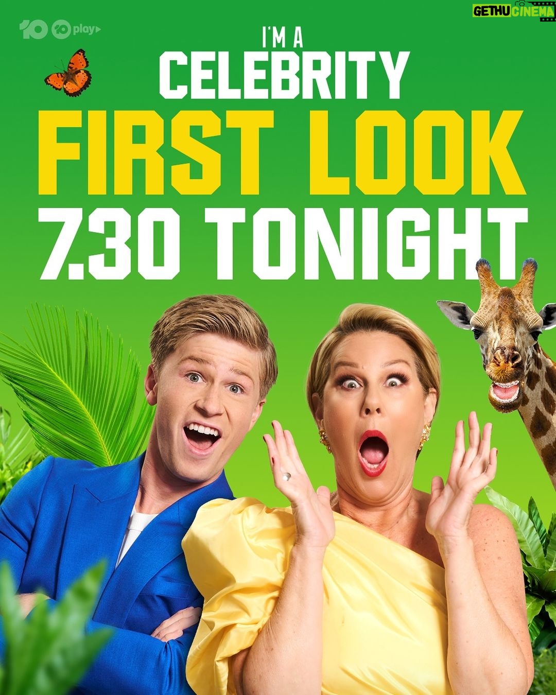 Robert Clarence Irwin Instagram - ROBERT IRWIN & JULIA MORRIS are singing & dancing up a storm in the African jungle! πΊπ¦π Check out the new @ImACelebrityAU promo in the @GladiatorsAUS premiere from 7:30 Tonight on @Channel10AU & @10PlayAU #ImACelebAU #GladiatorsAU