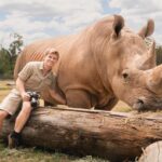 Robert Clarence Irwin Instagram - This is DJ, our beautiful big white rhino from @australiazoo! Rhino conservation is a huge passion for us at @wildlifewarriorsworldwide, through our support for anti-poaching efforts in South Africa and Kenya! We’re proud to help keep these spectacular giants roaming the wild forever!