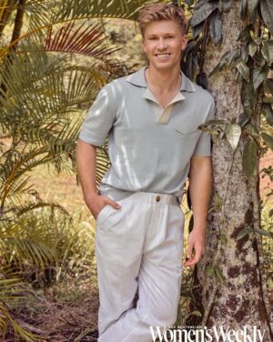 Robert Clarence Irwin Instagram - Really fun cover shoot for @womensweeklymag, thanks for the opportunity to talk about this amazing legacy I get to continue. Swipe across to see the cover! 

words @tiffdunk 
styling @mattiecronan
photography @brewbevanphoto