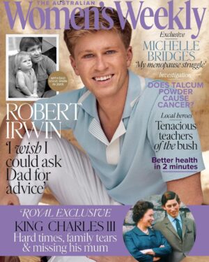 Robert Clarence Irwin Instagram - Really fun cover shoot for @womensweeklymag, thanks for the opportunity to talk about this amazing legacy I get to continue. Swipe across to see the cover! 

words @tiffdunk 
styling @mattiecronan
photography @brewbevanphoto