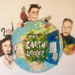 Robert Sheehan Instagram - Happy Urf Day everyone! Hope yous aren’t all going mad. What better way commemorate Earth Day than by rounding up and poking with a stick, all the busiest little beavers who are beavering to make this Earth a better one. That’s what me, @tom.hopperhops and @thedungareedad are doing. For our sexy new audio visual podcast The Earth Locker. We chat the bollocks with some amazing heads. Experts in mind, body, survival, food, illness, the environment, the everything. People who are coming up with really interesting new ways of improving ol’ Aunty Earth and our experience on it. And it’s a bit o craic aswell. Watch this space, we’ll be back to badger yous again shortly. Coming soon soon. EmotiCorona kisses 😘💦@theearthlocker earthlocker.com logo by @jgnelson97