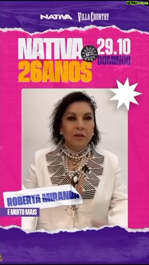 Roberta Miranda Instagram - Bora!!! É hoje !!! Vai ser um show a altura da @nativa !! Honrada por ter sido convidada