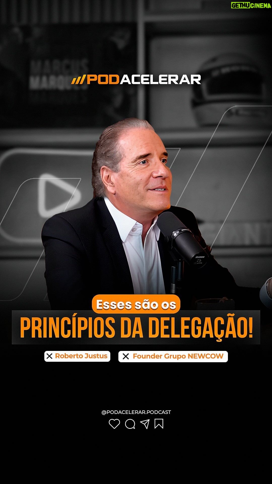 Roberto Justus Instagram - Não entender isso traumatizou muitos empresários a deixarem de delegar! Se você ainda não assistiu ao nosso Episódio de número 100, está deixando muito dinheiro na mesa! Pois o ilustre convidado foi @robertoljustus, empresário renomado, founder do Grupo Newcom, e ex apresentador do programa “O aprendiz”, um grande sucesso da televisão brasileira entre 2004 e 2010. A empresa vai crescendo e cada vez mais o time cresce junto. E diferente da fase inicial do negócio, onde o empresário estava muito forte no operacional, conforme esse crescimento, ele precisa ir subindo os degraus para o tático e estratégico, e adquirindo a habilidade de delegar funções para a base do negócio. Mas um ponto importantíssimo na delegação, é antes de delegar, formar essa pessoa, para que cada vez mais ela tenha a clareza de saber quais são seus princípios e parâmetros, diminuindo a chance dela tomar uma decisão que seja muito diferente da que você tomaria. E após delegar, é praticar o famoso “confia e confere” sempre acompanhando, principalmente no início, para que essa delegação possa te economizar tempo e dinheiro! Assista o episódio 100 “Roberto Justus | As chaves ocultas que te farão ter um negócio de excelência #100” completo no nosso canal do YT. Compartilhe o @podacelerar nos storys que iremos te repostar! Alphaville