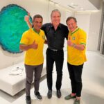 Roberto Justus Instagram - Jantar em comemoração ao dia da Independência 🇧🇷 recebendo o querido prefeito de Miami Francis Suarez e meu grande amigo João Camargo da @esferabr ! Miami, Florida