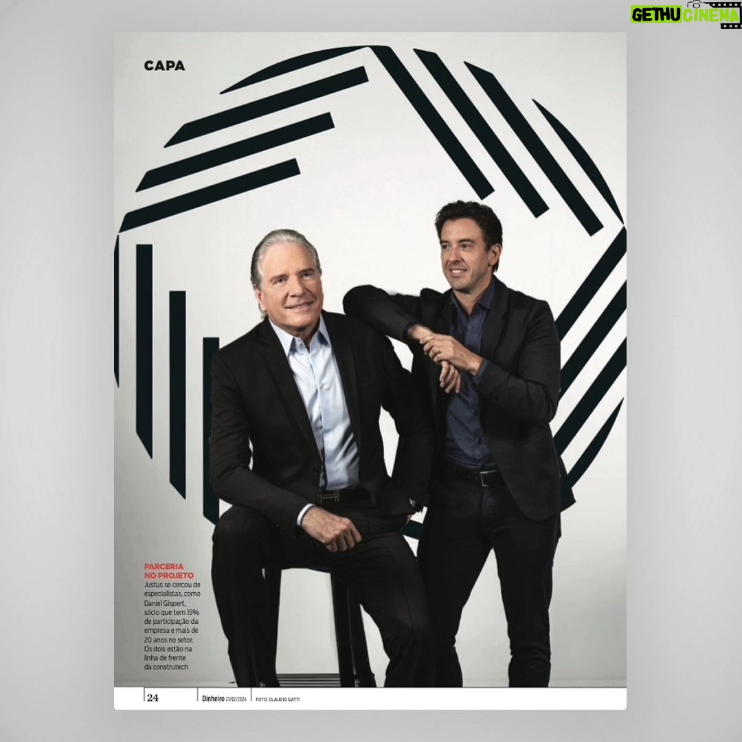 Roberto Justus Instagram - Somos capa! Contamos para a @istoe_dinheiro nosso propósito de transformação da construção civil no Brasil. @robertoljustus , @danielgispert e @marcelopieruzzi falam sobre como o Grupo SteelCorp está revolucionando o mercado de Light Steel Frame. Conteúdo completo no link da bio. @tecnoframe.tech @steelbank.tech @steelacademy.tech