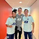 Robin van Persie Instagram – TRANSFER ALERT 🚨😜 
It was great to welcome @flemming & @ronnieflex at Varkenoord today to join our training session. 

Seen some fantastic skills, goals and celebrations 🤣👏

Thanks for coming by guys, it was good fun and the boys loved it 👊 Varkenoord, Feyenoord