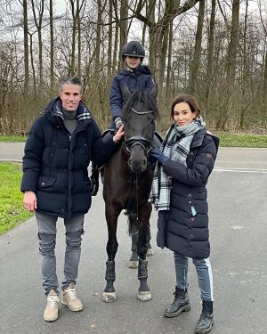 Robin van Persie Instagram - A walk in the park