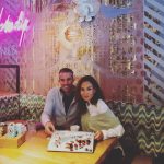 Robin van Persie Instagram - Birthday lunch with 🐝 @bouchravanpersie Growing old together, but staying young at heart ❤️ #37