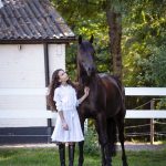 Robin van Persie Instagram – A little girl dreaming big 😍❤️ @vanpersiehorses