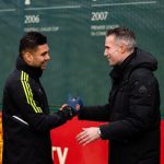 Robin van Persie Instagram - Welcome back to Carrington, @RobinvanPersie 🙌 #MUFC #ManUtd #VanPersie #EuropaLeague Carrington Training Complex