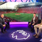 Robin van Persie Instagram - Looking forward to this big clash between two old rivals @Manchesterunited & #LFC 👌! Happy to be in the studio with #SteveBower and Newcastle legend @themichaelowen 😛. Let’s Go!