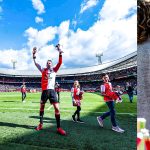 Robin van Persie Instagram – Wow.. time flies when you’re having fun! Can’t believe it’s been a year since my last professional match and what a special day it was 🤩  I’ve been able to spend more time with family, friends and enjoy some other sports 🏓🎯🚴🏻‍♂️🏋🏻⛳️⛷😍 Hopefully we can all enjoy the beautiful game again together soon ❤️⚽