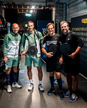 Robin van Persie Instagram - Great experience playing at @wptamsterdamopen once more! Intense match with some fantastic company 🎾🏆

Big shout-out to @jvanlottum and the entire WPT team! What a fantastic event, thanks for having us!

And a special thanks to the great BY VP team for all your hard work and effort!