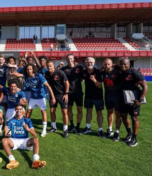 Robin van Persie Instagram - Hard fought away win! So proud of the team and staff 💪

Next up: Lazio 🔥 #UYL