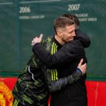 Robin van Persie Instagram - Welcome back to Carrington, @RobinvanPersie 🙌 #MUFC #ManUtd #VanPersie #EuropaLeague Carrington Training Complex