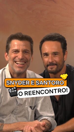 Rodrigo Santoro Instagram - Zack Snyder. Rodrigo Santoro. JUNTOS pra botar o papo em dia 16 anos depois! Encontro de milhões, sim ou claro? 👏❤️