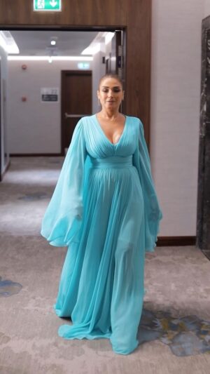 Rogena Instagram - Stylist @saeedramzi 
Dress @michael5inco 
Make up @nehal_khalil_makeup_artist 
Hair @minasaeedhairstylist 
@alsagheersalons 
Photo grpher @hatefstudio 
@regal.heights.hotel