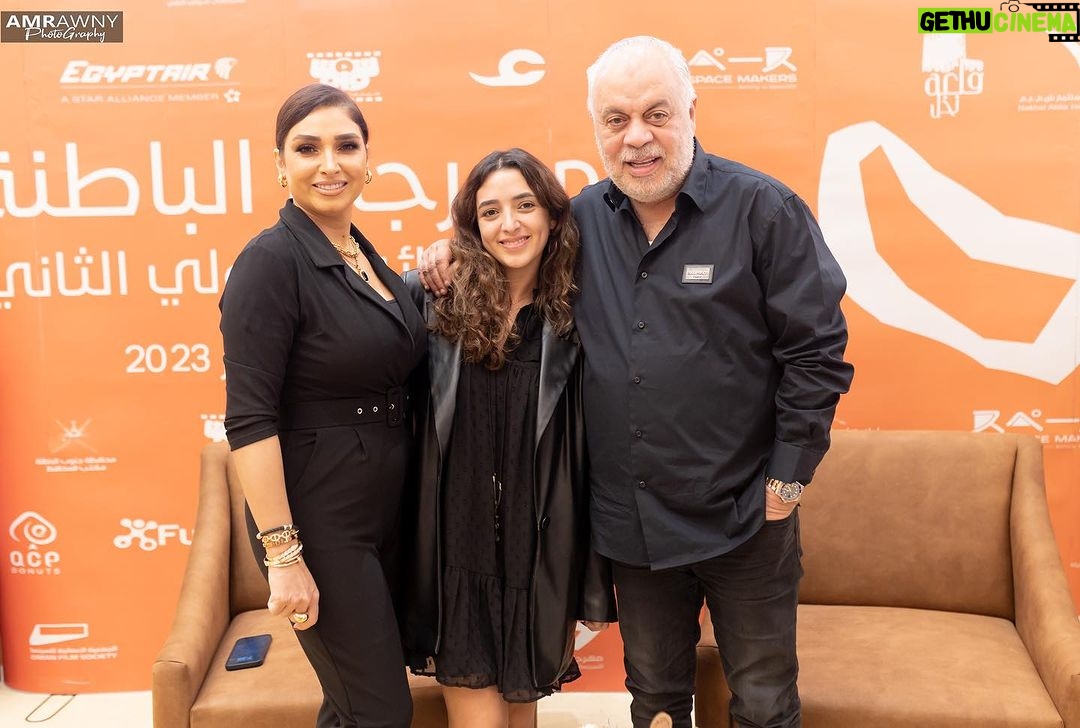 Rogena Instagram - ندوة سيرة ومسيرة من فعليات #مهرجان_الباطنة_السينمائي_الدولي #مسقط @ashrafzakyoffical @mayathezaki @amr_awny_photography