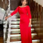Rogena Instagram – Stylist @tarekyehia.official 
Dress @hhart.uae 
Makeup @eman.elsayed.official 
Hair @alsagheersalons 
@minasaeedhairstylist