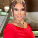 Rogena Instagram – Stylist @tarekyehia.official 
Dress @hhart.uae 
Makeup @eman.elsayed.official 
Hair @alsagheersalons 
@minasaeedhairstylist