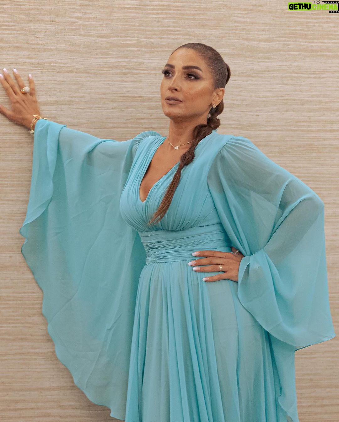 Rogena Instagram - Stylist @saeedramzi Dress @michael5inco Make up @nehal_khalil_makeup_artist Hair @minasaeedhairstylist @alsagheersalons Photo grpher @hatefstudio @regal.heights.hotel
