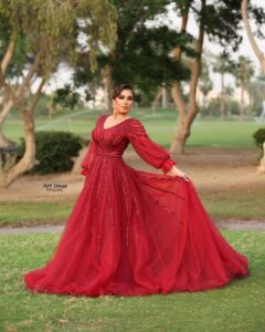 Rogena Instagram - Stylist : @tarekyehia.official Fashion designer : @may.allam.couture Photographer : @arthousephotographyofficial Makeup artist : @rania_hamdy_makeup_artist Hair dresser : @fatenmohamedhairstylist