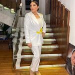 Rogena Instagram - Stylist @tarekyehia.official Suit @ghaly_fashion_designer Make up @artistnehal Hair @mena.mon @alsagheersalons @mariaamzaky