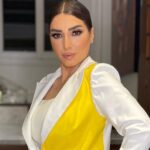 Rogena Instagram - Stylist @tarekyehia.official Suit @ghaly_fashion_designer Make up @artistnehal Hair @mena.mon @alsagheersalons @mariaamzaky