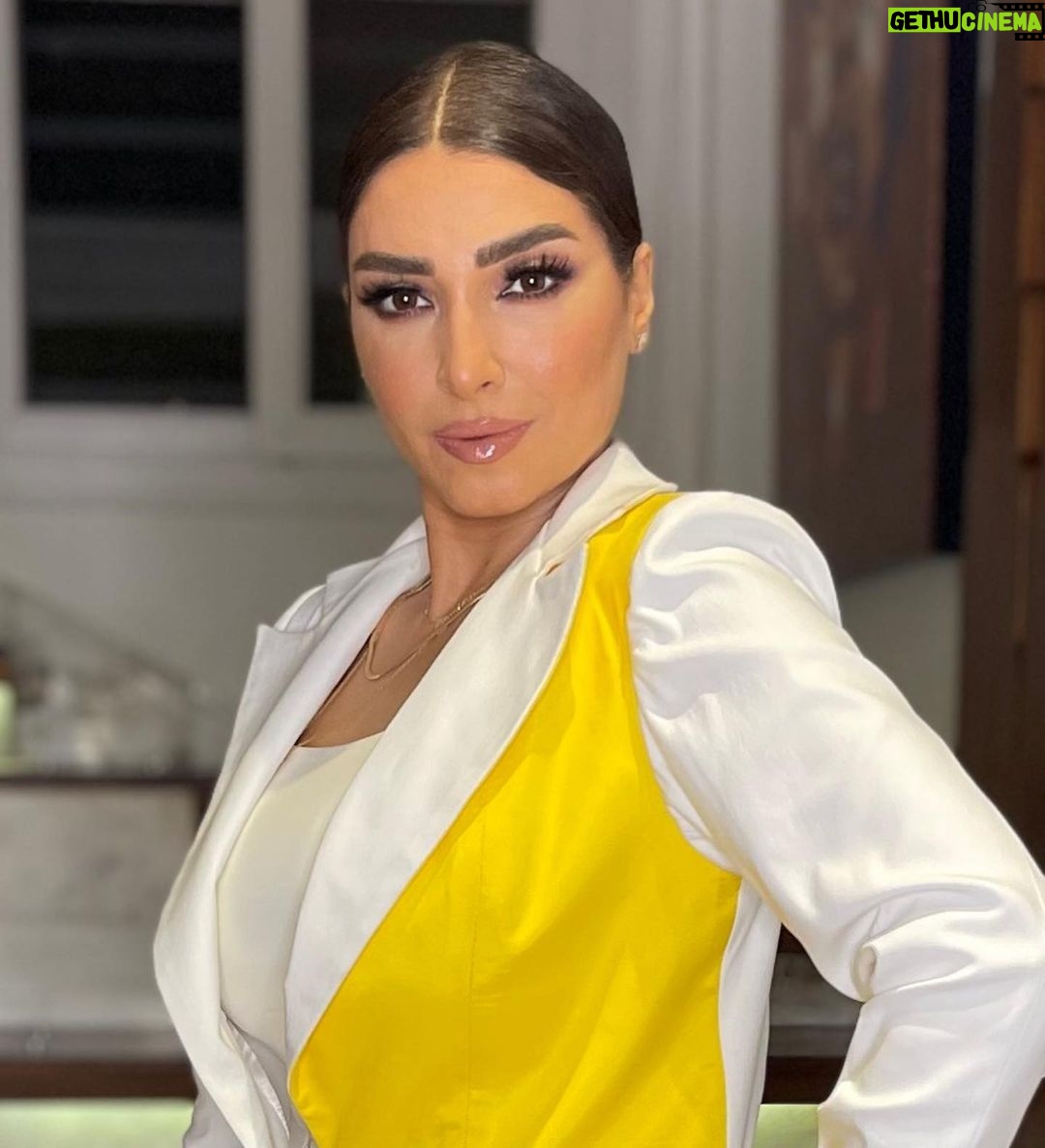 Rogena Instagram - Stylist @tarekyehia.official Suit @ghaly_fashion_designer Make up @artistnehal Hair @mena.mon @alsagheersalons @mariaamzaky