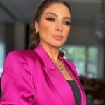 Rogena Instagram - Stylist @mayajules Make up @mai_elbahey Hair @mostfadahab Suit @be_my_guest_shopping Jewelry @abdullahsakkijhajewelry