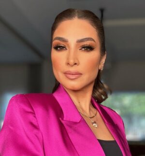 Rogena Instagram - Stylist @mayajules 
Make up @mai_elbahey 
Hair @mostfadahab 
Suit @be_my_guest_shopping 
Jewelry @abdullahsakkijhajewelry