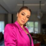 Rogena Instagram - Stylist @mayajules Make up @mai_elbahey Hair @mostfadahab Suit @be_my_guest_shopping Jewelry @abdullahsakkijhajewelry