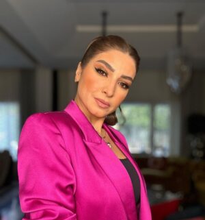 Rogena Instagram - Stylist @mayajules 
Make up @mai_elbahey 
Hair @mostfadahab 
Suit @be_my_guest_shopping 
Jewelry @abdullahsakkijhajewelry