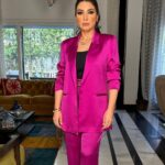 Rogena Instagram - Stylist @mayajules Make up @mai_elbahey Hair @mostfadahab Suit @be_my_guest_shopping Jewelry @abdullahsakkijhajewelry