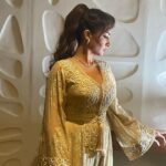 Rogena Instagram - برنامج جمعتنا الليلة Stylist:@osama.eldeebstyle Hair by nebras : @laloge_uae @reemabousamra Makeup: @lucinmua Dress: @bellucci_caftan Jewelry @nsoulijewelry