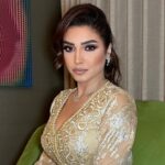 Rogena Instagram - برنامج جمعتنا الليلة Stylist:@osama.eldeebstyle Hair by nebras : @laloge_uae @reemabousamra Makeup: @lucinmua Dress: @bellucci_caftan Jewelry @nsoulijewelry