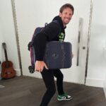 Romain Grosjean Instagram - First trip of 2024, let’s goooo!!!! Off to a Indianapolis to meet with the @juncoshollinger team #travel #bag #delsey Miami, Florida