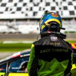 Romain Grosjean Instagram – Daytona day 2
Lot of fun with the boys at @iron.lynx 
The @lamborghinisc Huracan feels and look good on track 💪🏻