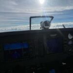 Romain Grosjean Instagram - First flight to the Bahamas for captain Phoenix ✅ and copilot @antoine_arlot Very cloudy but good tail wind 💨 #plane #barong58