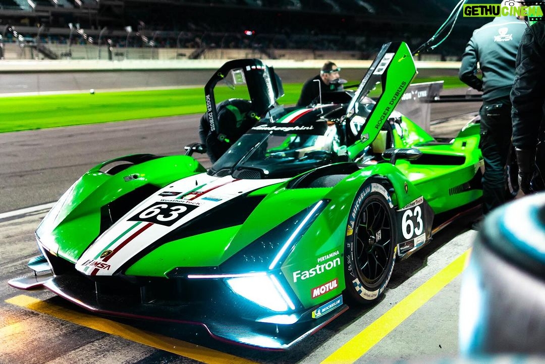 Romain Grosjean Instagram - Absolutely awesome few days in Daytona with the @lamborghini SC63 As fast than beautiful 😍 #imsa #lemans24 #lamborghini Daytona Beach, Florida