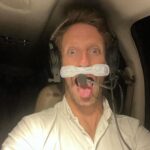 Romain Grosjean Instagram – First time flying across the Gulf of a Mexico 
Austin- Miami in just over 5h thanks to some nice tail wind at 17000 feet. 
#airphoenix #fly #travel #pilot Miami, Florida