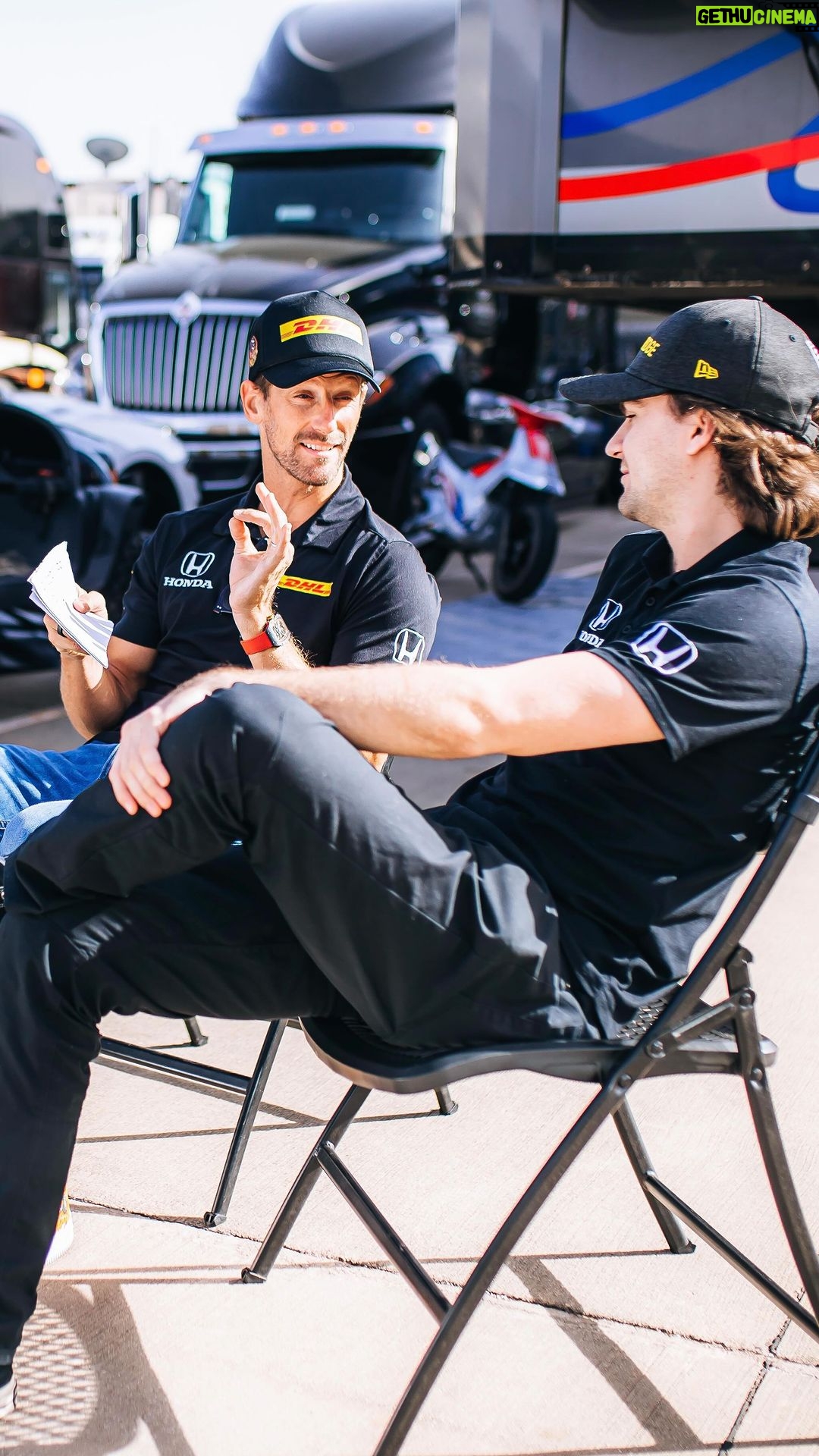 Romain Grosjean Instagram - No laughing allowed 😐