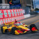 Romain Grosjean Instagram - The @dhlus car looks good and is fast in Nashville 💯 Downtown Nashville