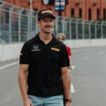 Romain Grosjean Instagram - Stache walk in Nashville 🥸 #r8g #indycar #musiccity Downtown Nashville
