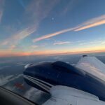 Romain Grosjean Instagram – First time flying across the Gulf of a Mexico 
Austin- Miami in just over 5h thanks to some nice tail wind at 17000 feet. 
#airphoenix #fly #travel #pilot Miami, Florida