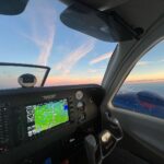 Romain Grosjean Instagram – First time flying across the Gulf of a Mexico 
Austin- Miami in just over 5h thanks to some nice tail wind at 17000 feet. 
#airphoenix #fly #travel #pilot Miami, Florida