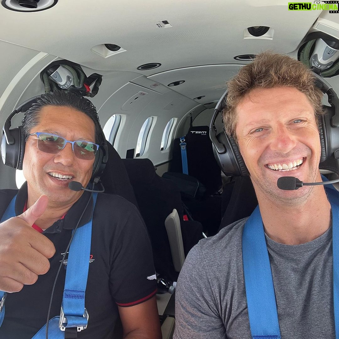 Romain Grosjean Instagram - Miami - St Louis - Miami Flew the @dahertbm 960 with Wayman the boss Tested in Gateway ahead of next week race Flew back to Miami with a beautiful sunset and some nice Floridian storms Miami, Florida